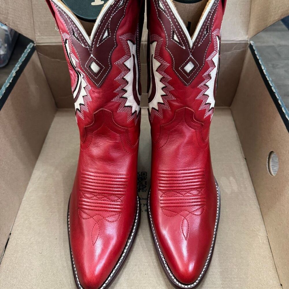 Tecova’s The Jolene Crimson/Bone 8.5 B - Picture 6 of 11